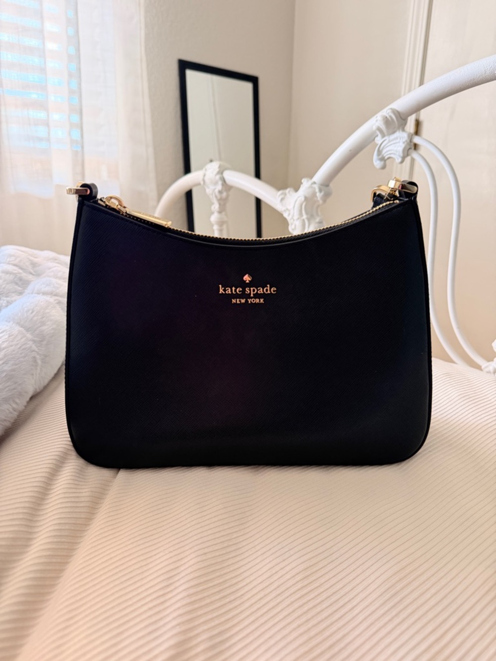 Kate Spade Black Madison Convertible Shoulder Bag